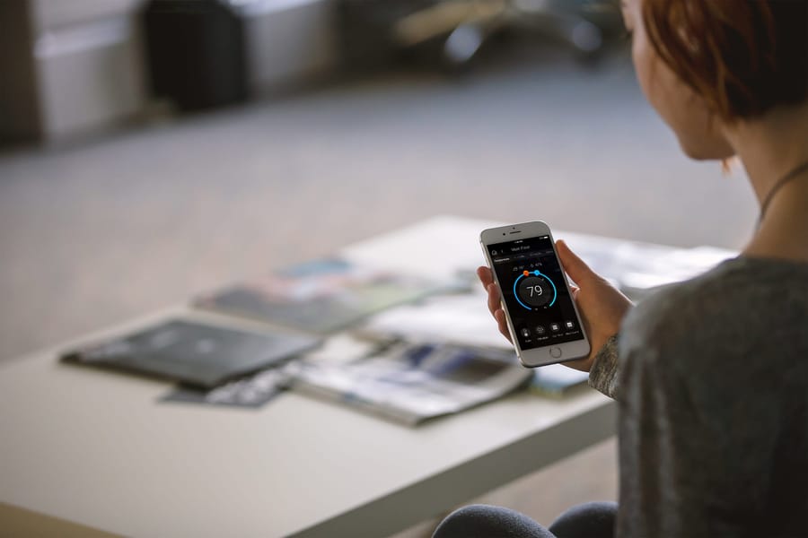 Controlling the home from a handheld device