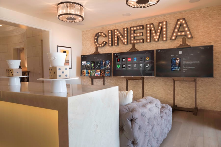 Home cinema and media room
